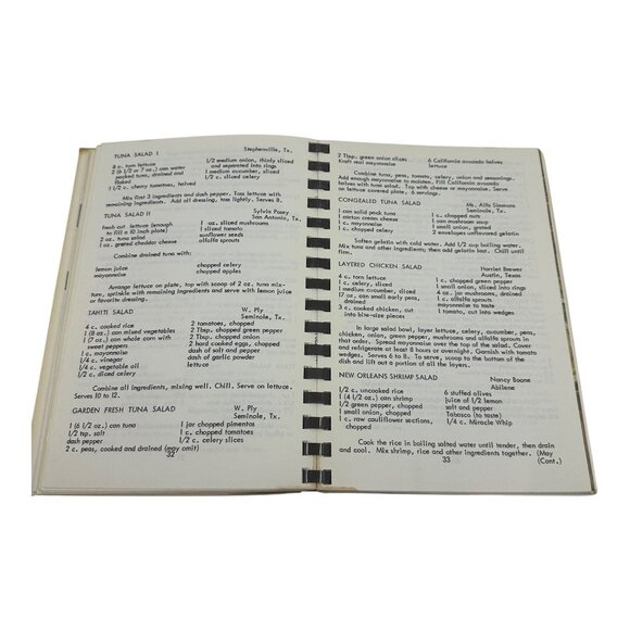 Pat Walkers Favorite Recipes Spiral-Bound Cookbook 1982? Vintage VTG. Extras - Picture 12 of 14